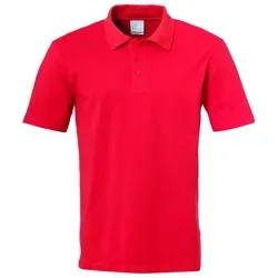 Uhlsport ESSENTIAL POLO SHIRT 3XL rot - Poloshirt für Herren, aus 100% Baumwolle, bietet idealen Tragekomfort und zeitlosen Stil für Sport und Freizeit.