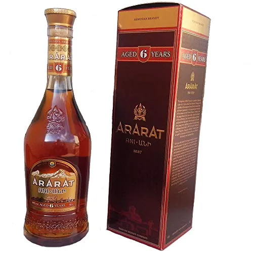 Armenien Brandy Ararat Ani 0,5L 6 Jahre Reifezeit Sterne
