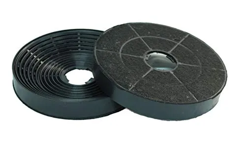 Aktivkohlefilter für Bosch DHZ5316 - 2 Stück - Dunstabzugshaubenfilter in Erstausstatter Qualität, hemmt Bakterienwachstum und sorgt für frische Luft. Ideal für Bosch Modelle DWK09G620, DWK09G660, DHL785C, DHL885C, DHL575C.