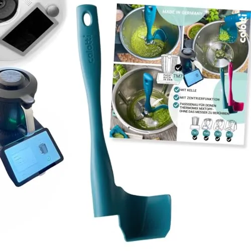 Calotti® Drehkellenspatel für Thermomix® in petrol von Calotti
