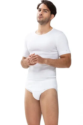Mey T-Shirt NOBLESSE ohne auftragende Seitennähte - Herren-Shirt aus 100% Baumwolle, ideal für einen lässigen Look. Besonders komfortabel durch die körpernahe Passform und ohne auftragende Seitennähte.