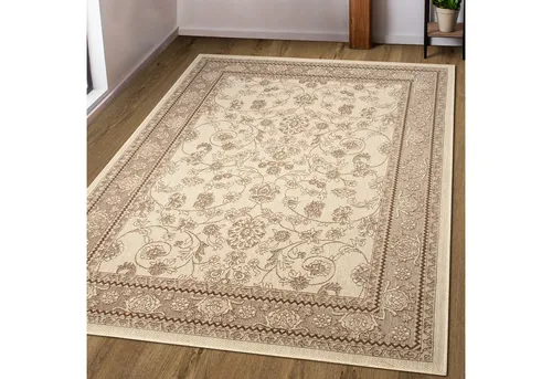 my home Teppich Claren – Wetterfester Flachgewebe-Teppich für Balkon & Terrasse - Robuster Flachgewebe-Teppich im Orient-Design, ideal für Innen- und Außenbereiche. 3 mm Florhöhe, UV-beständig und pflegeleicht für ein gemütliches Ambiente.