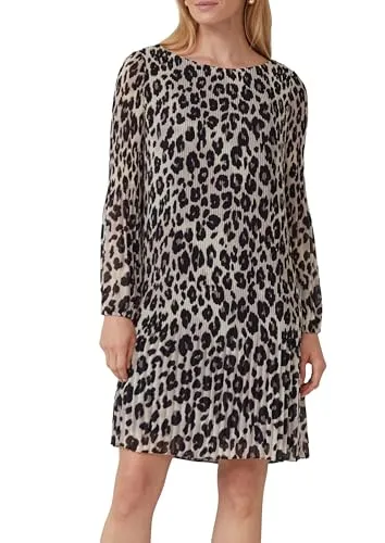 s.Oliver BLACK LABEL Maxikleid - Buntes Kleid in Größe 46 EU - Elegantes Maxikleid aus 100% Polyester mit weichem Viskosefutter, perfekt für besondere Anlässe und Sommerpartys.