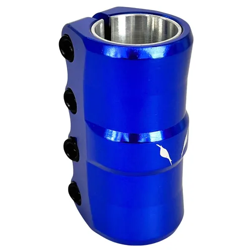 Anaquda Atrax Stunt-Scooter Klemme SCS 32/35 Blau - Cityroller mit verbesserter Stabilität, aus hochwertigem Aluminium 6061 für mehr Sicherheit und Vertrauen beim Fahren. Ideal für Stunt-Scooter-Enthusiasten!