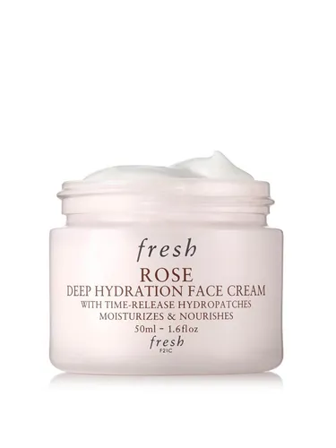Fresh Rose Deep Hydration Cream 50 ml - Gesichtspflege mit intensiver Feuchtigkeitspflege, angereichert mit Rosenextrakten für strahlende Haut.