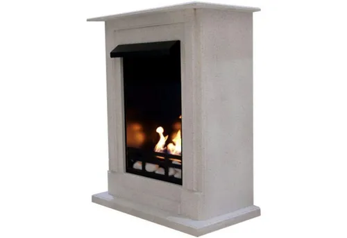 Kaminbau Mierzwa Echtfeuer-Dekokamin Madrid Premium - Eleganter Dekokamin für stimmungsvolle Abende, betrieben mit Brenngel oder Bio-Ethanol. Wahlweise mit Sicherheitsglas, 2 Jahre Gewährleistung und inklusive Zubehör für eine einfache Handhabung.