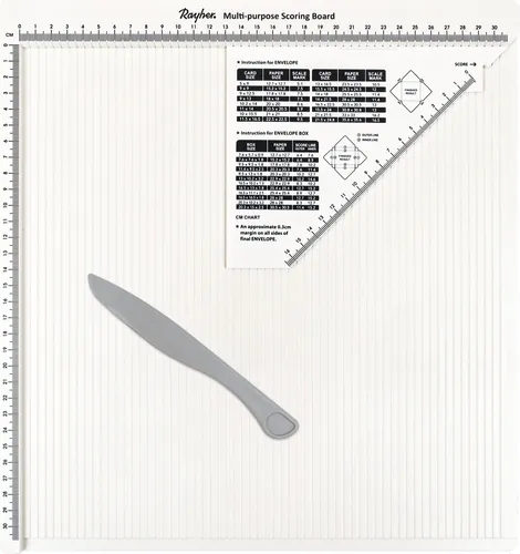 Rayher Scoring Board, Mehrzweck Falzbrett 30,5 x 30,5 cm von Rayher