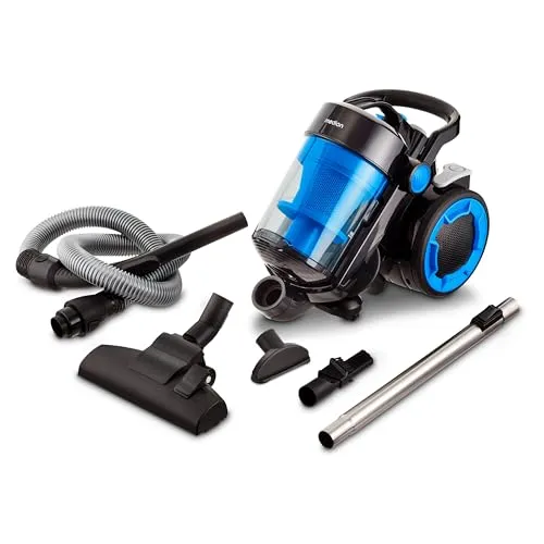 MEDION P3000 Beutelloser Zyklon-Staubsauger 700W - Beutelloser Zyklon-Staubsauger mit 2L Staubbehälter und HEPA 13 Filter, ideal für Allergiker und gründliche Reinigung auf Hartböden und Teppichen.