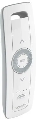 Somfy Situo 5 Variation RTS II Handsender 5-Kanal mit Stellrad - Eleganter 5-Kanal Funkhandsender zur einfachen Steuerung von RTS-Antrieben, ideal für komfortable und individuelle Bedienung Ihrer Fensterdekoration.