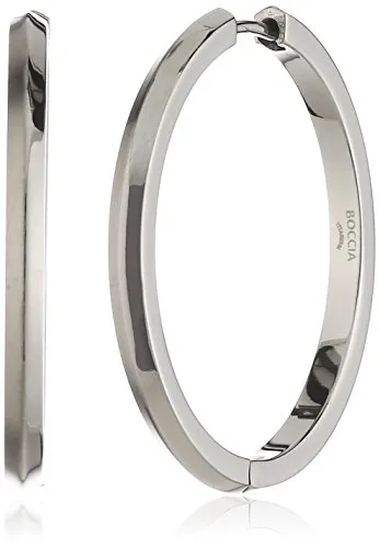Boccia Creolen Ohrstecker 05071-01 aus Titan von Boccia Titanium