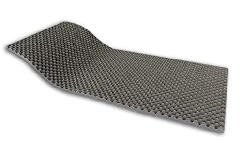 Dibapur Noppenschaumstoff 100x200x4 cm Akustikschaumstoff Schall Dämmung zur effektiven Akustik Dämmung