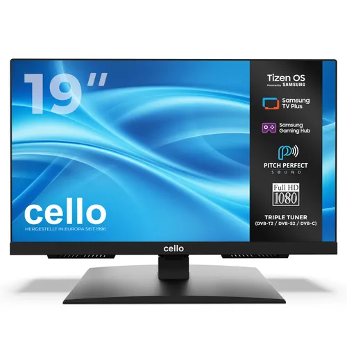 Cello C1926TZH 19 Zoll Smart-TV mit Tizen OS und Gaming Hub