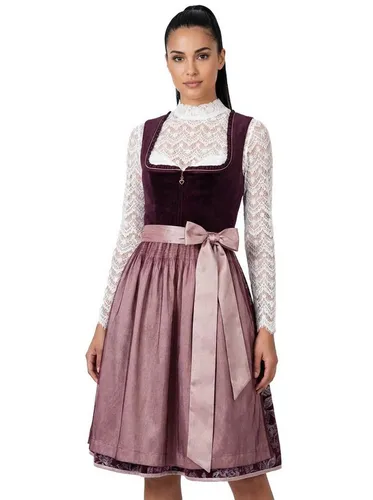 Krüger Madl Dirndl Dirndl Joelina 60cm Länge bordeaux