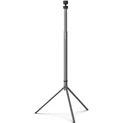 Projektor-Stativ, stabil, 360° verstellbar, Aluminiumlegierung, Tragfähigkeit 10 kg, tragbar - Schwarz