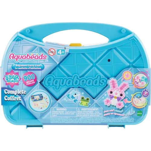 Produktbild Aquabeads Starter Set im Koffer – Kreativset für Kinder
