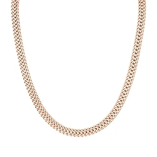 Liebeskind Berlin Edelstahlkette in Roségold - Elegante Kette aus hochwertigem Edelstahl mit 45 cm Länge, ideal für jeden Anlass und perfekt kombinierbar.