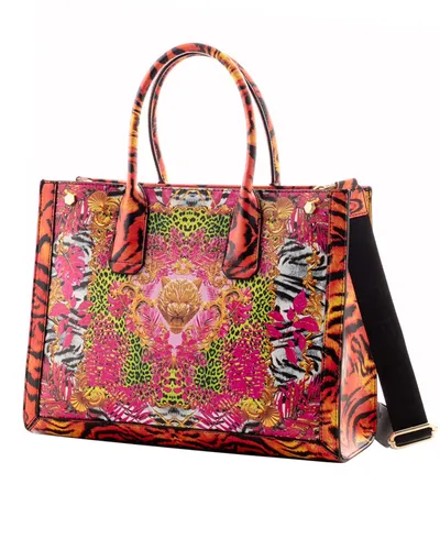 Tasche Plein Sport 2110071 Fuchsie - Stylische Medium Tote aus der Miami Kollektion in Lila, perfekt für Modebewusste Damen und ideal für den Alltag.