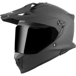 Bogotto FG-601 Carbon 6K Enduro Helm, schwarz, Größe XL für Männer
