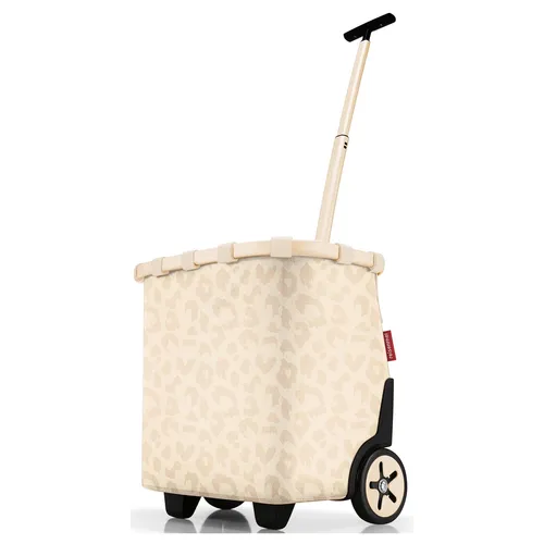 reisenthel Trolley Einkaufstrolley carrycruiser - Grau/Gelb - Eleganter Einkaufsroller mit 40L Volumen und stabilem Aluminiumrahmen. Ideal für große Einkäufe, passt in jeden Kofferraum und lässt sich bequem über der Schulter tragen. Praktisches, herausnehmbares Innenfutter mit Zugverschluss.