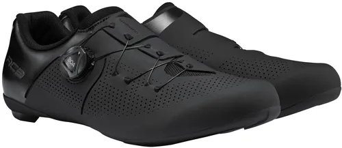 Shimano RC302 Rennrad Schuhe - Schwarz - Fahrradschuhe mit nahtloser Zwischensohle für optimale Kraftübertragung und frauenspezifischem Leisten. Nachhaltige Materialien und BOA®-Einstellsystem für maximalen Komfort und Leistung.