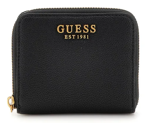 Guess Geldbörse SLG Small Zip Around Wallet in schwarz von GUESS