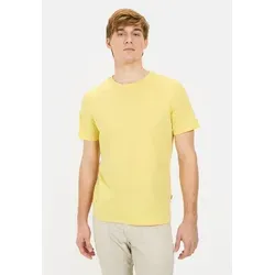 camel active T-Shirt aus reiner Baumwolle Kurzarm Rundhals gelb 6XL (66)