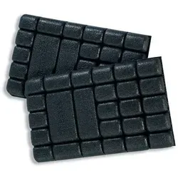 Uvex 9868900 Kniepolster accessoires schwarz, rot one size von uvex