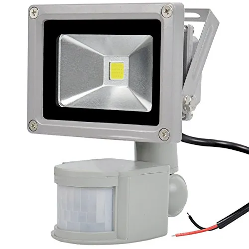 GLW 12V AC/DC 10W LED Bewegungssensor Flutlicht