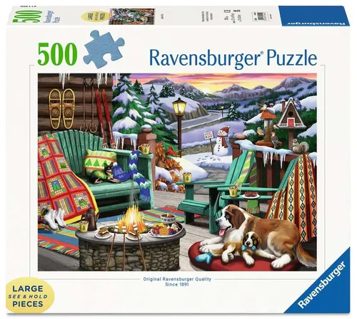 Ravensburger 16442 Après-Ski Puzzle für Erwachsene 500 Large Pieces Teile