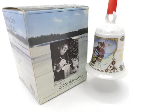 Hutschenreuther Christbaumschmuck Glocke 1991 von Hutschenreuther