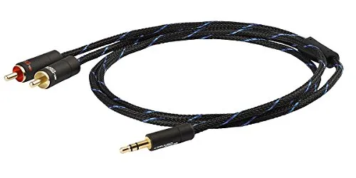 Black Connect Klinke / Cinch MKII 3.5mm, 1.50m