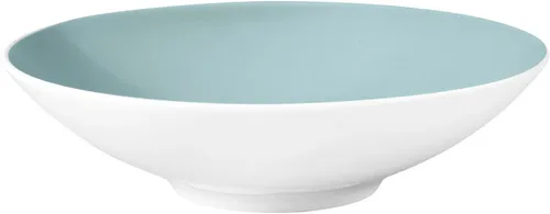 Seltmann Weiden Fashion Green Chic Suppenteller Rund - Suppenteller aus hochwertigem Hartporzellan, 20 cm Durchmesser, umweltfreundlich produziert und besonders kantenschlagfest. Ideal für stilvolle Tischdekoration.