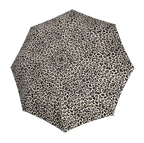 Knirps® Taschenregenschirm A.200, Jaguar - Taschenschirm mit stylischem Jaguar-Motiv, leicht und kompakt mit nur 320 g - perfekt für unterwegs!