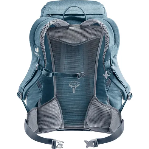 deuter Gröden 32 Classic Wanderrucksack, Atlantic-ink - Rucksack mit Aircomfort Netzrücken-System für optimale Belüftung und höchsten Tragekomfort. Ergonomische Hüftflossen und abnehmbare Regenhülle machen ihn zum idealen Begleiter für jede Wanderung.