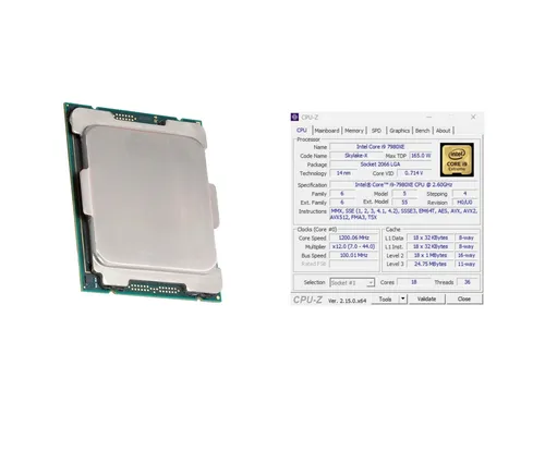 Intel Core i9-7980XE Extreme Edition Prozessor/CPU 18C/36T 2.60GHz Sockel 2066