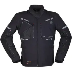 Modeka Taran Motorrad Textiljacke XL, schwarz - Motorradjacke mit optimaler Belüftung durch AirDraft und AirVent, ideal für komfortable Fahrten bei jedem Wetter.