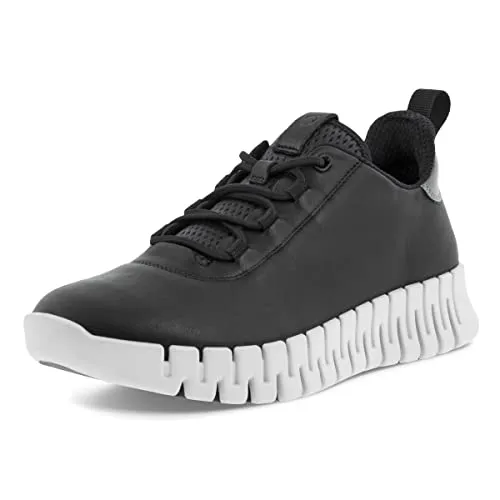 Produktbild ECCO GRUUV DamenSneaker, BLACK/LIGHT GREY, 37 EU