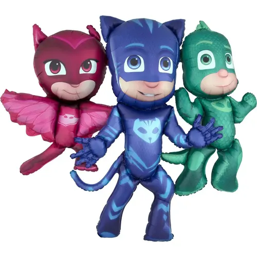 AirWalker PJ Masks Folienballon, P93, verpackt, 144 x 127cm