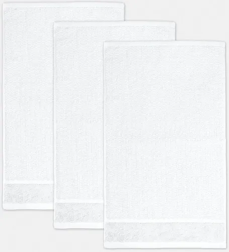 Möve for frottana Gästehandtücher Pearl, Walkfrottier (3-St), mit Perloptik