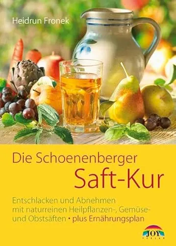 Die Schoenenberger Saft-Kur: Entschlacken und Abnehmen mit naturreinen Heipflanzen-, Gemüse- und Obstsäften - plus Ernährungsplan