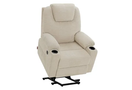 MCombo Relaxsessel 7040 mit elektrischer Aufstehhilfe - Sessel mit Relaxfunktion und Aufstehhilfe, ideal für ältere Menschen oder mit Mobilitätseinschränkungen. Erleichtert das Aufstehen und Sitzen dank kräftigem Elektromotor.