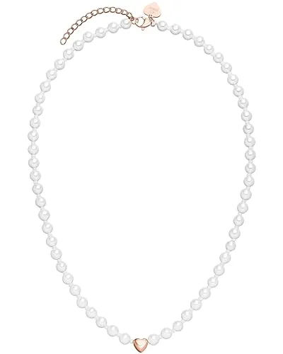 Purelei® Lovely Kette Damen – Elegante Halskette aus Edelstahl in Roségold, wasserfest und verstellbar - Ketten für Damen – Hochwertige, wasserfeste Halskette mit individuellem Design, perfekt für Layering und jeden Anlass.