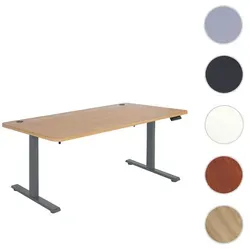 HWC-D40 Schreibtisch, elektrisch höhenverstellbar 160x80cm - Kinderschreibtisch mit stufenloser Höhenverstellung, Memory-Funktion für 4 Positionen und querstangenfreiem Design für mehr Beinfreiheit – ideal für individuelles Arbeiten.