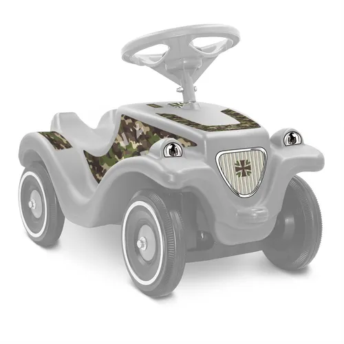 BIG Bobby Car Classic Aufkleber Set Design 07 Camouflage Rutschauto Spielauto