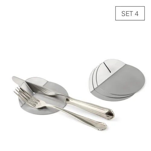 WEIS 15109 - BESTECKABLAGE - 4er SET - EDELSTAHL - KÜCHENZUBHÖR # NEU