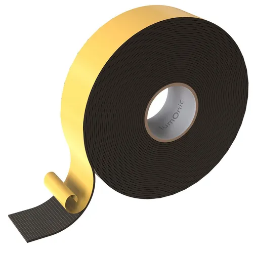 10m EPDM Dichtband 50mm x 2mm Selbstklebend Fenster Türen Dichtungsband Fassade