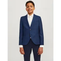 JACK & JONES JPRSOLARIS Blazer JR - Funktionsjacke mit klassischem Schnitt, ideal für elegante Anlässe, ausgestattet mit Reverskragen und Paspeltaschen für einen stilvollen Look.