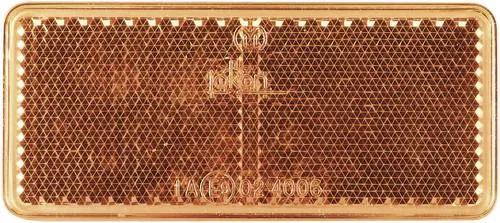 SecoRüt Refklektor Rechteck Orange (L x B) 90mm x 40mm