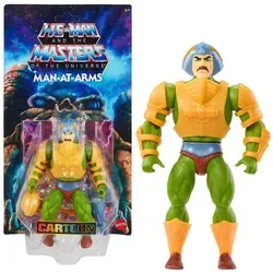 Mattel® Actionfigur Origins Filmation / Cartoon Collection Action Figur, (ca. 14 cm groß und mit weiterem Zubehör in einer Blisterverpackung) Cartoon Man-At-Arms