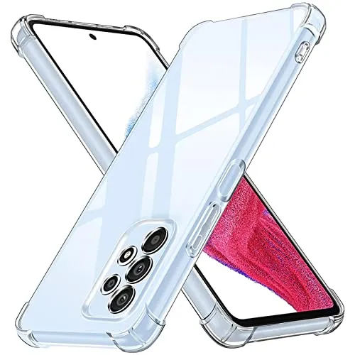 Produktbild CoolGadget Rugged Handyhülle für Samsung Galaxy A53 5G Rugged Case, stoßdämpfende TPU Hülle Transparent Klar, kompatibel mit Samsung Galaxy A53 5G (6,5 Zoll)